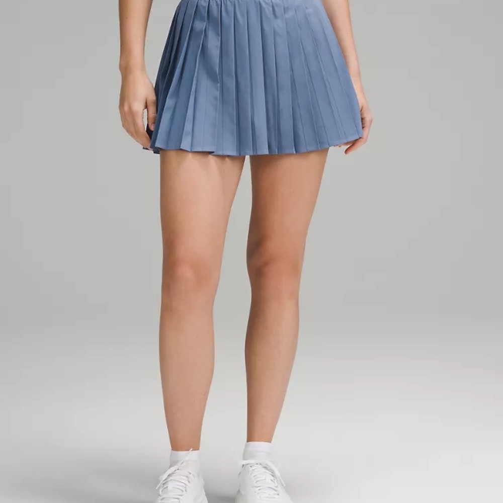 Lululemon Varsity High-Rise Pleated Tennis Skirt Oasis Blue size 6